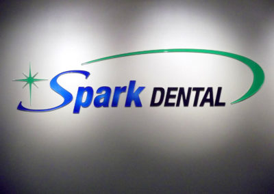 Custom Interior Dimensional Wall Sign for Spark Dental