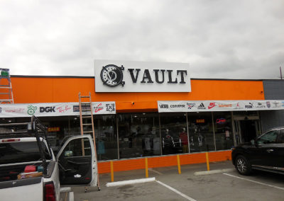 Custom Channel Letters Sign for Vault - view 4