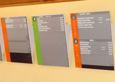 Custom Menu Signs - 3