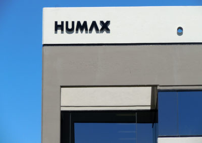 Custom Exterior Sign for Humax
