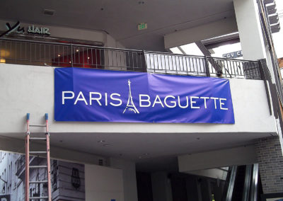 Custom Banner for Paris Baguette