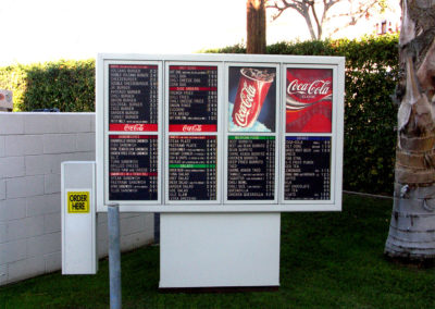 Custom Designed Exterior Menu Order Sign_2