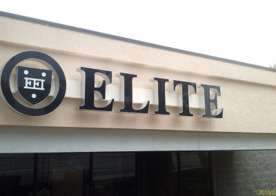 Custom Channel Letters Sign for Elite