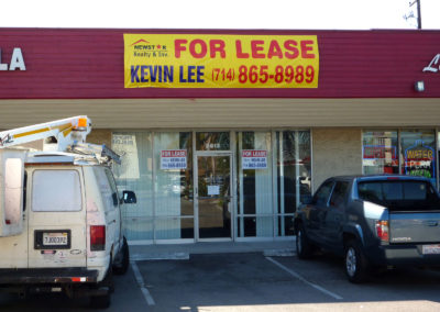 Custom For Lease Banner