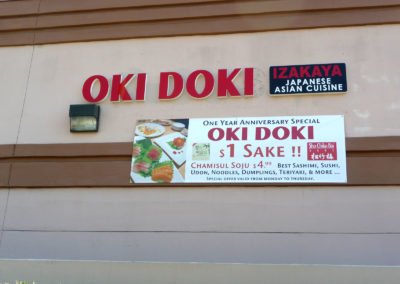 Custom Menu Banner for Oki Doki