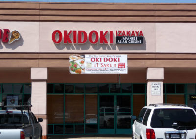 Custom Channel Letters Sign for Okidoki