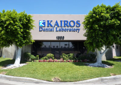 Custom Channel Letters Sign for Kairos Dental Laoratory - view 2