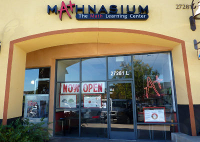 Custom Channel Letters Sign for Mathnasium