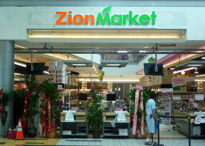 Custom Channel Letters Sign for Zion Market - indoor section