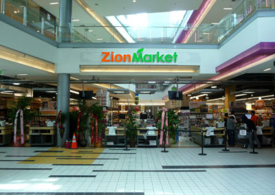 Custom Channel Letters Sign for Zion Market - indoor view 2