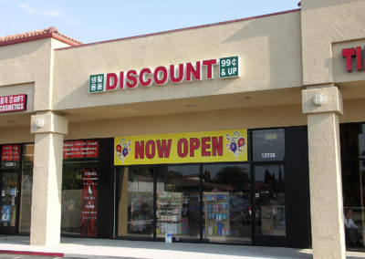 Channel Letter Sign for Discount Store