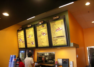 Custom Menu Signs