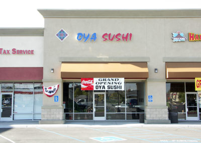 Custom Channel Letter Sign for Dya Sushi