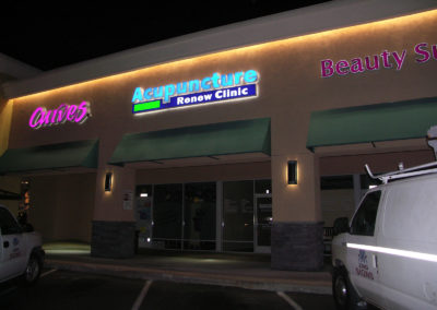 Illuminated Channel Letter Sign for Renew Acupuncture - view 2