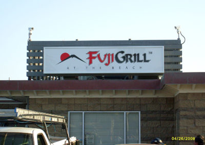 Custom Lightbox Sign for Fuji Grill