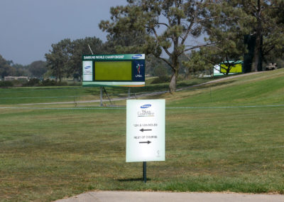 Custom Outdoor Sign for Samsung Championship Tour  - 2