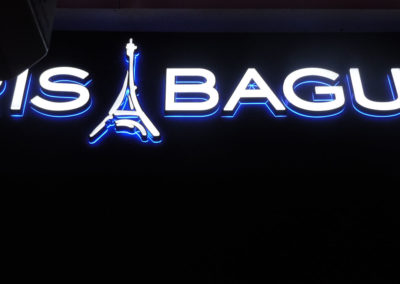 Custom Illuminated Channel Letter Sign for Paris Baguette - view 3