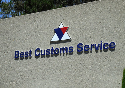 Custom Channel Letters Sign for Best Customs Service - view 3