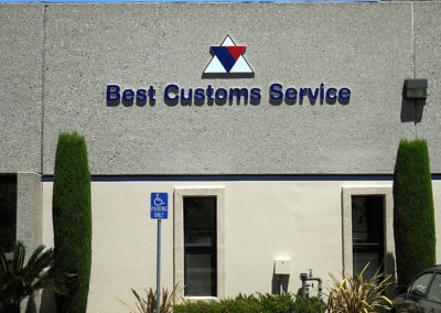 Custom Channel Letters Sign for Best Customs Service