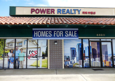 Custom Window Graphics for Power Realty - view 2