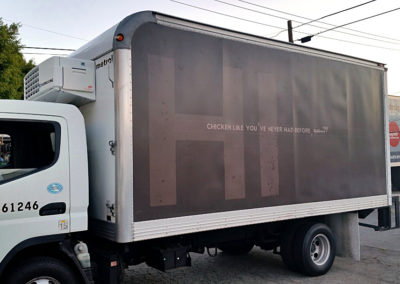 Custom Vehicle Wrap for Kyochon Chicken - view 2