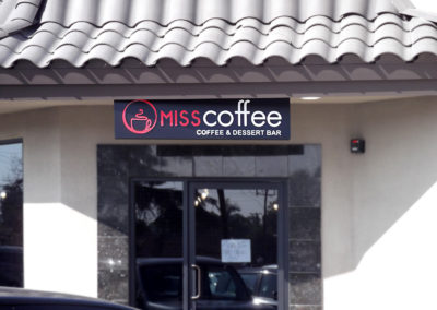 Miss Coffee – Box Sign