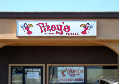 Pikey’s Pizza – Box Sign