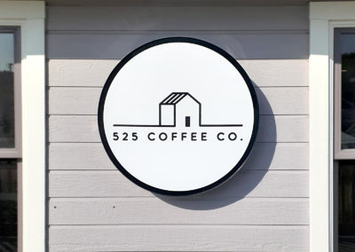 525 Coffee - Exterior Wall Sign - Image1