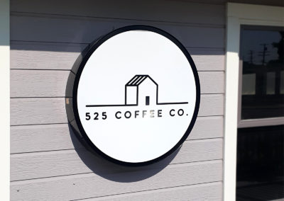 525 Coffee - Exterior Wall Sign - Image2