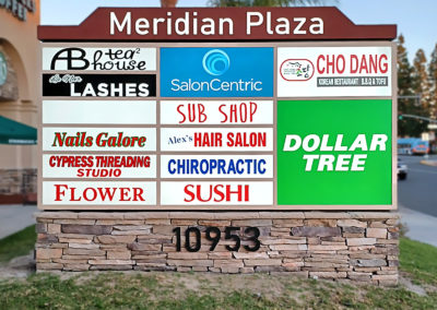 Meridian Plaza Monument Sign - Image1