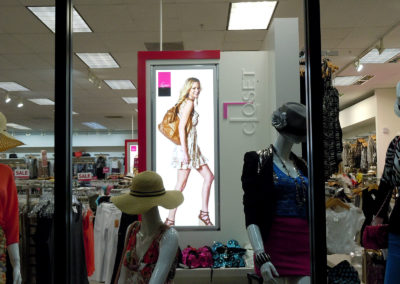 Interior Light Box Sign for Closet Fashion