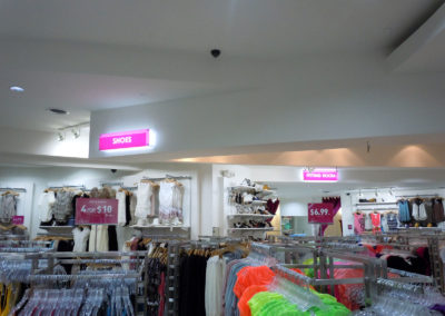 Interior Display Signs for Closet Fashion