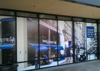 Custom Window Graphics for Paris Baguette- view 3