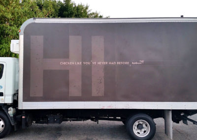 Custom Vehicle Wrap for Kyochon Chicken