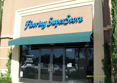 Exterior Storefront Sign for Flooring Super Store