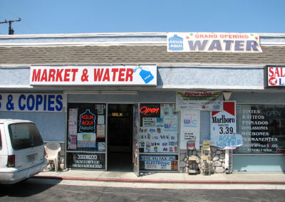 Storefront Sign for a local market