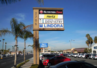 Custom Pole Pylon Sign for Harbor Modern Dentistry