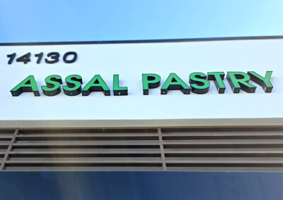 Channel - Letter - Signs - Assal Pastry - Image2