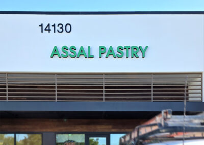 Channel - Letter - Signs - Assal Pastry - Image4