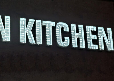Channel - Letter - Signs - On Korean Kitchen - Image4
