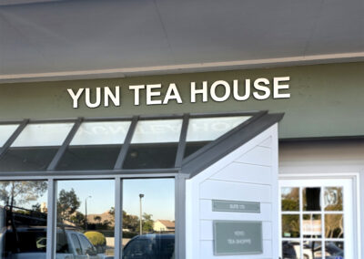 Storefront - Wall - Signs - Yun Tea House - Image3