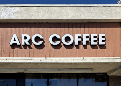 Channel - Letter - Signs - Arc Coffee - Image1