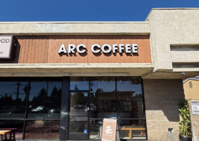 Channel - Letter - Signs - Arc Coffee - Image3