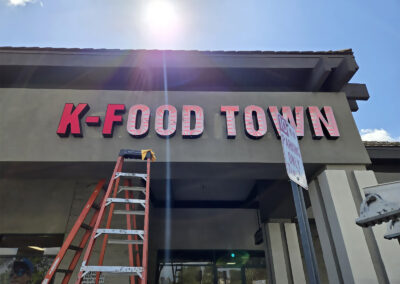 Channel - Letter - Signs - K Food Town - Image2
