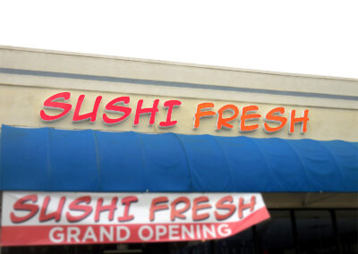 Channel - Letter - Signs - Sushi Fresh - Image2