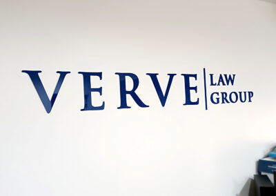 Interior - Signs - Verve Law - Image3