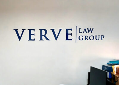 Interior - Signs - Verve Law - Image4