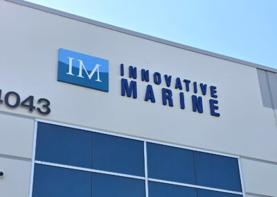 Reverse Channel Letter - Building Signs - Innovative Marine - Image2