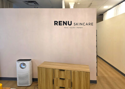Wall Lettering - Renu Skincare - Image5
