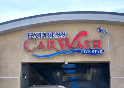 Five - Star - Express - Carwash - Channel - Letters - Image4